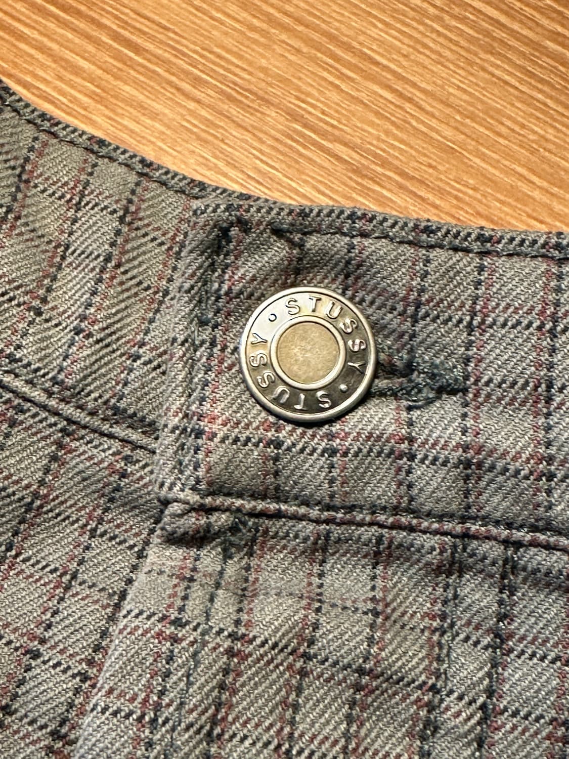 스투시 체크 코튼 팬츠 32 상품이미지5