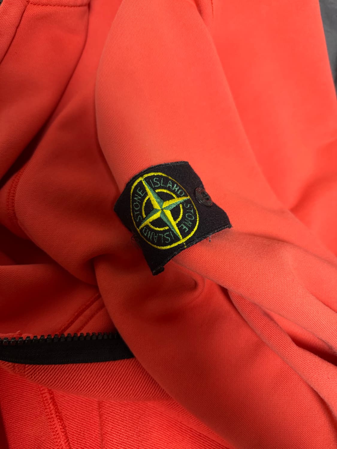 Stone Island Brushed Hoodie Full Zip-L 상품이미지5
