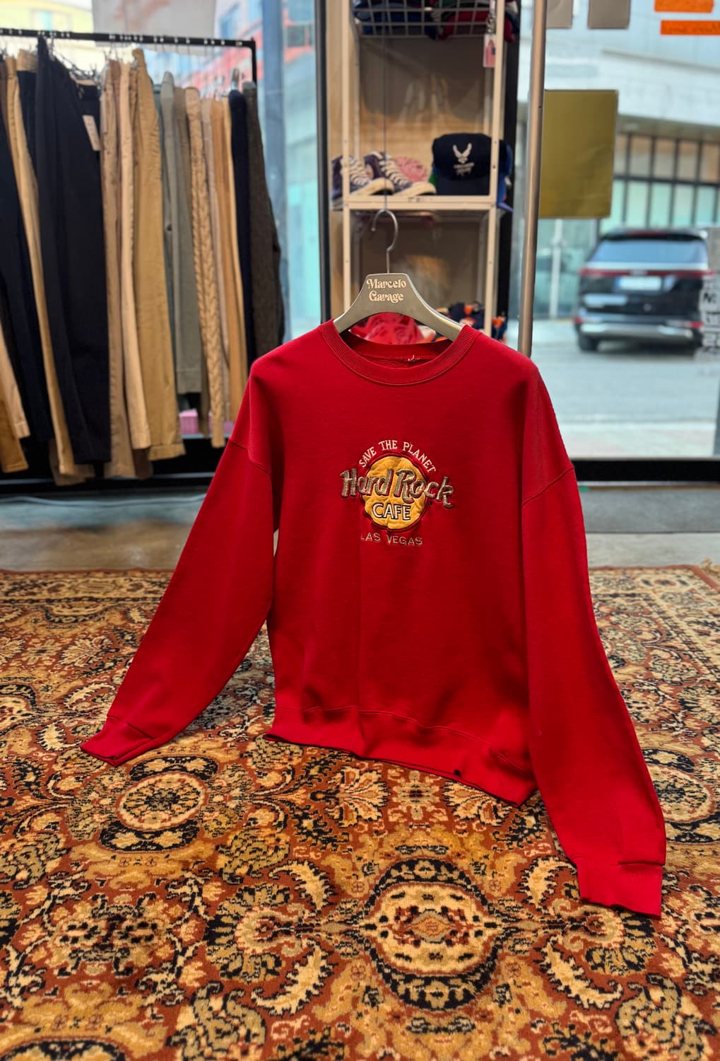 90s 빈티지 하드락 카페 맨투맨 스웻 셔츠 L~XL (571) 상품이미지1