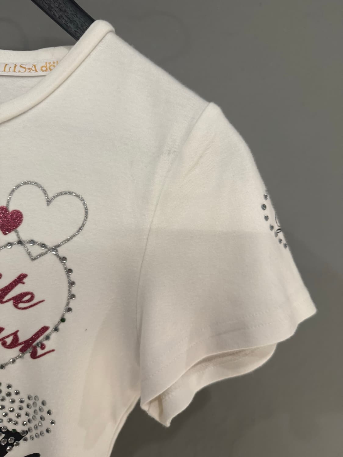 Liz lisa lettering detail top  상품이미지6