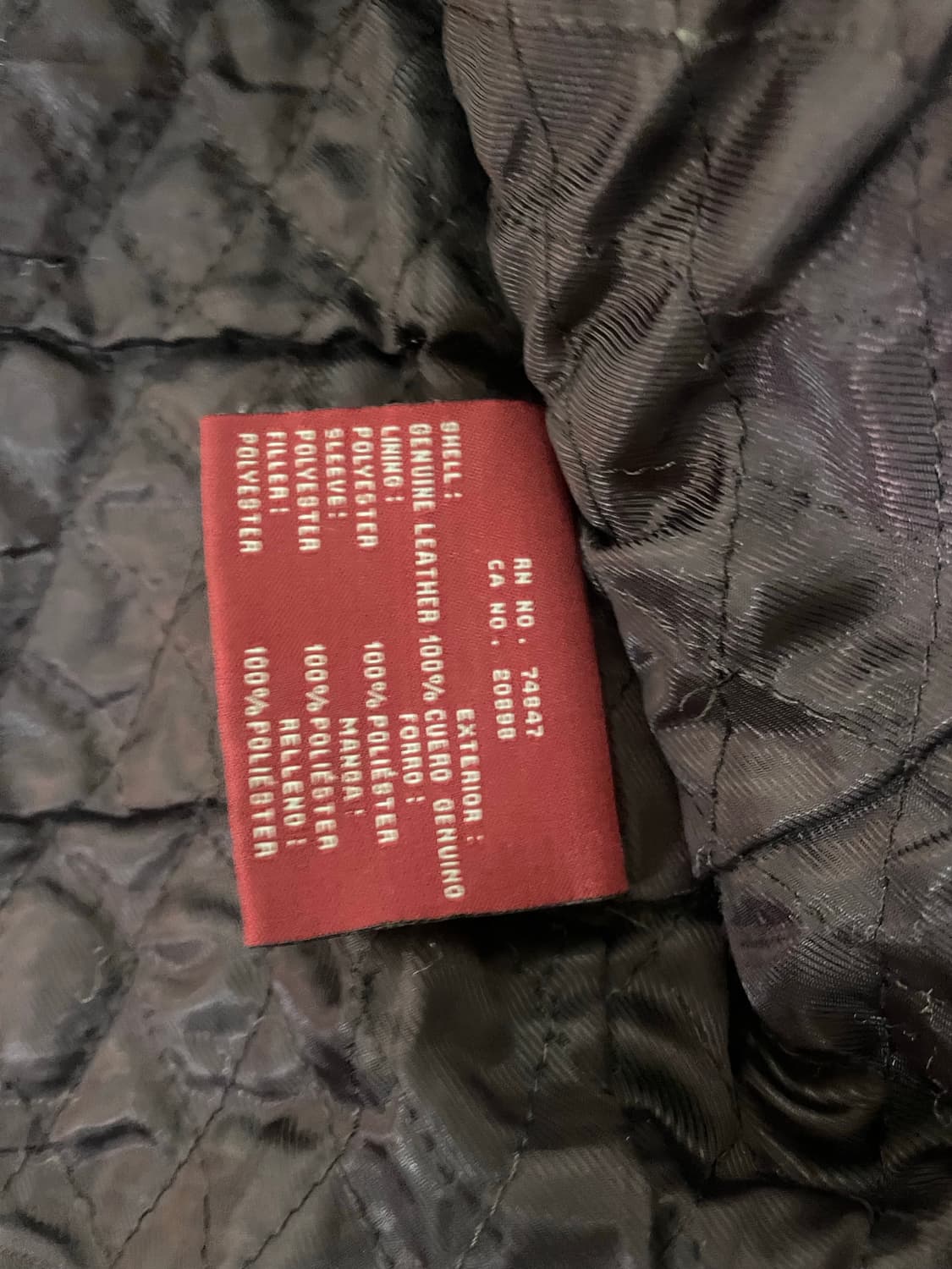 90s 리바이스 디트로이트 자켓 싱글 레더자켓 상품이미지3