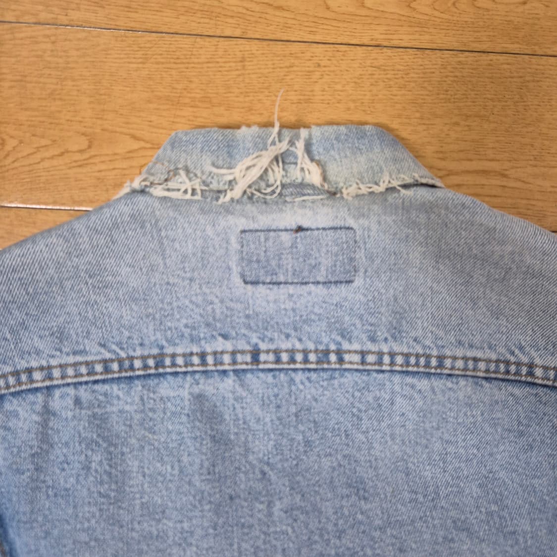 80's levis 리바이스 70506 데님자켓 Made in USA 상품이미지8