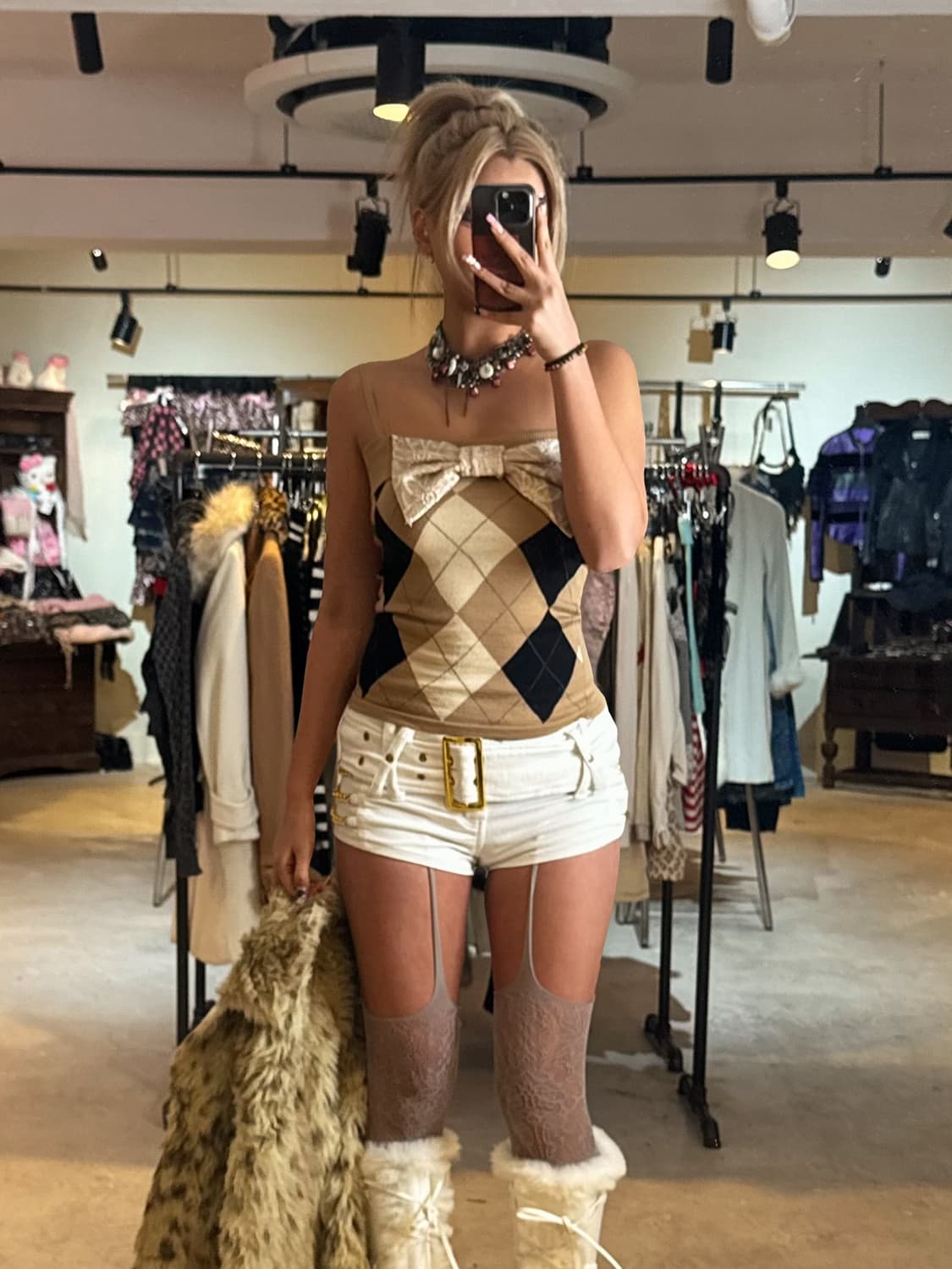 리본 포인트 탑 상품이미지4