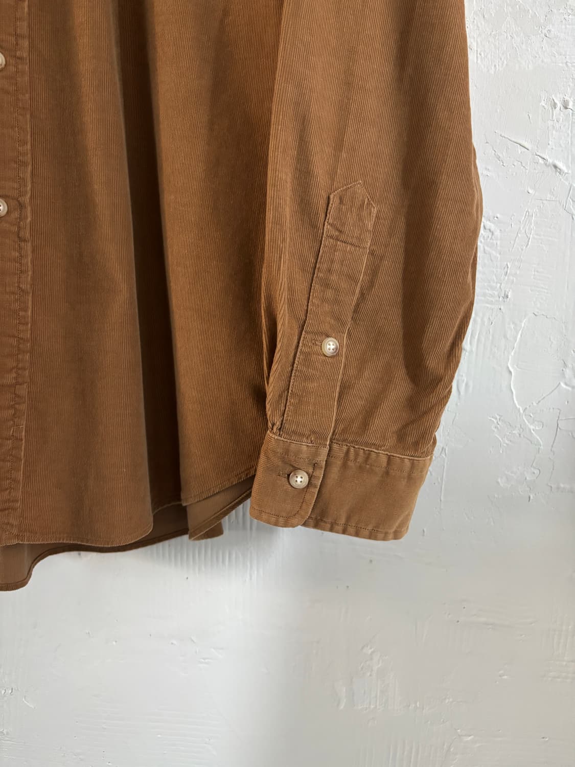 Polo 폴로 랄프로렌 브라운 엠브로이드 코듀로이 셔츠 상품이미지3