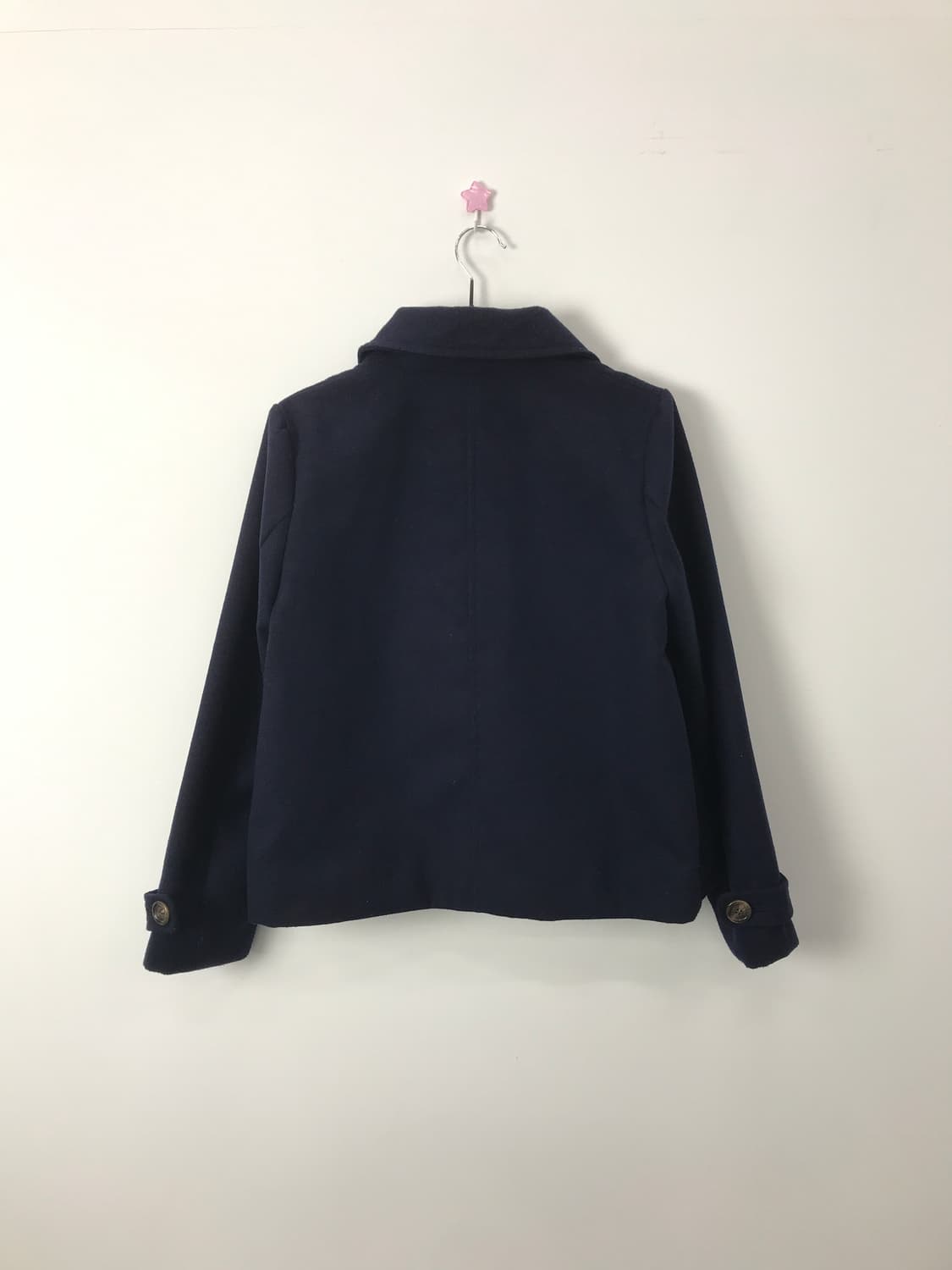 Jpn Classic Navy Short Pea Coat 상품이미지5