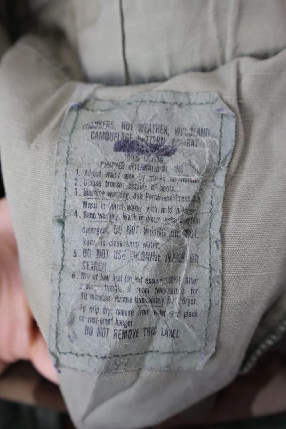 US Army Woodland BDU Cargo Pants 상품이미지6