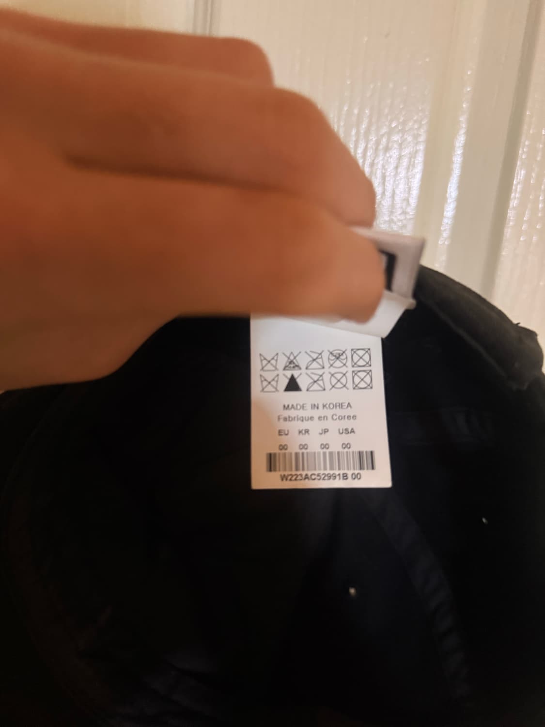 우영미 블랙 캡 상품이미지2