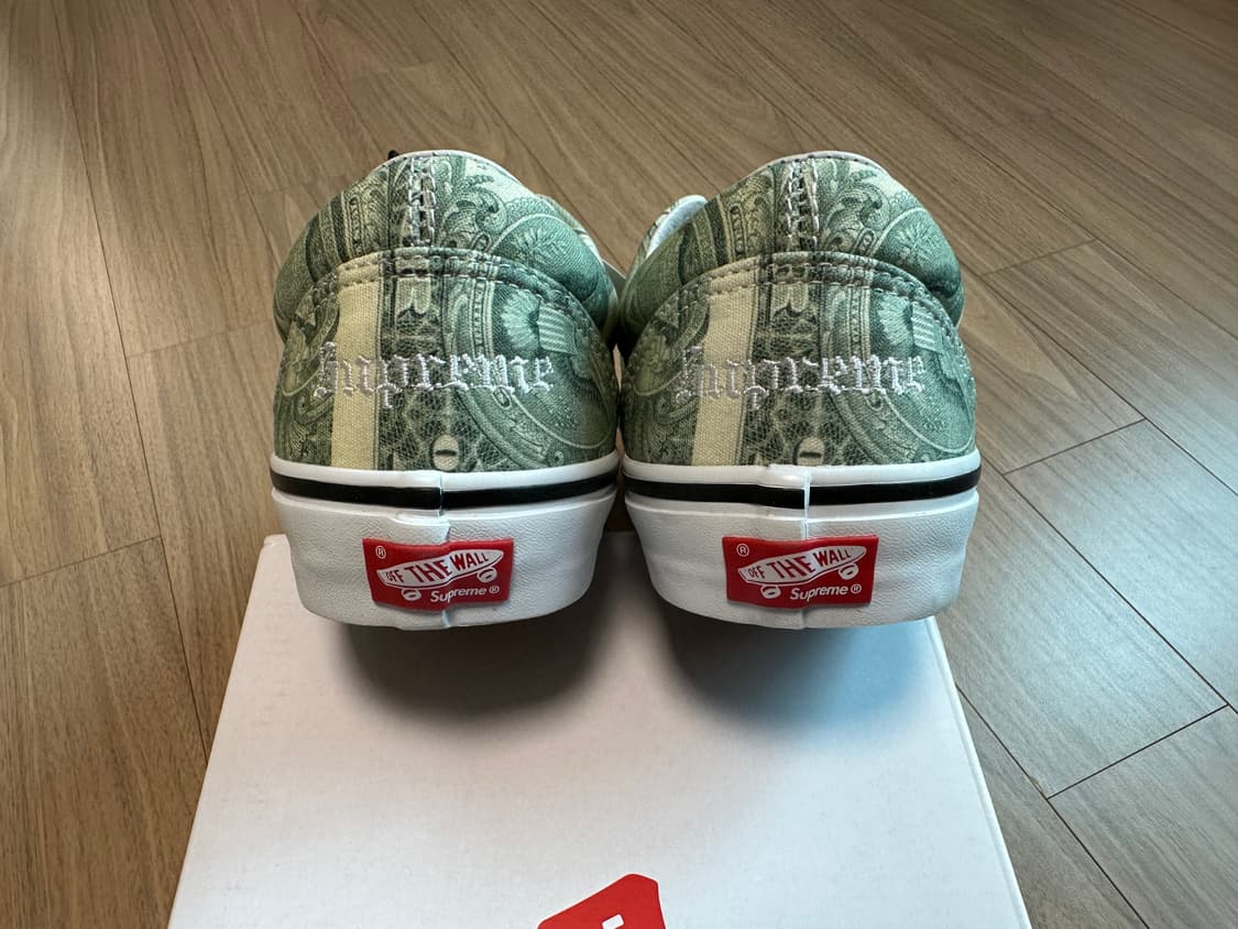 반스 x 슈프림 에라 달러 그린 280 상품이미지6