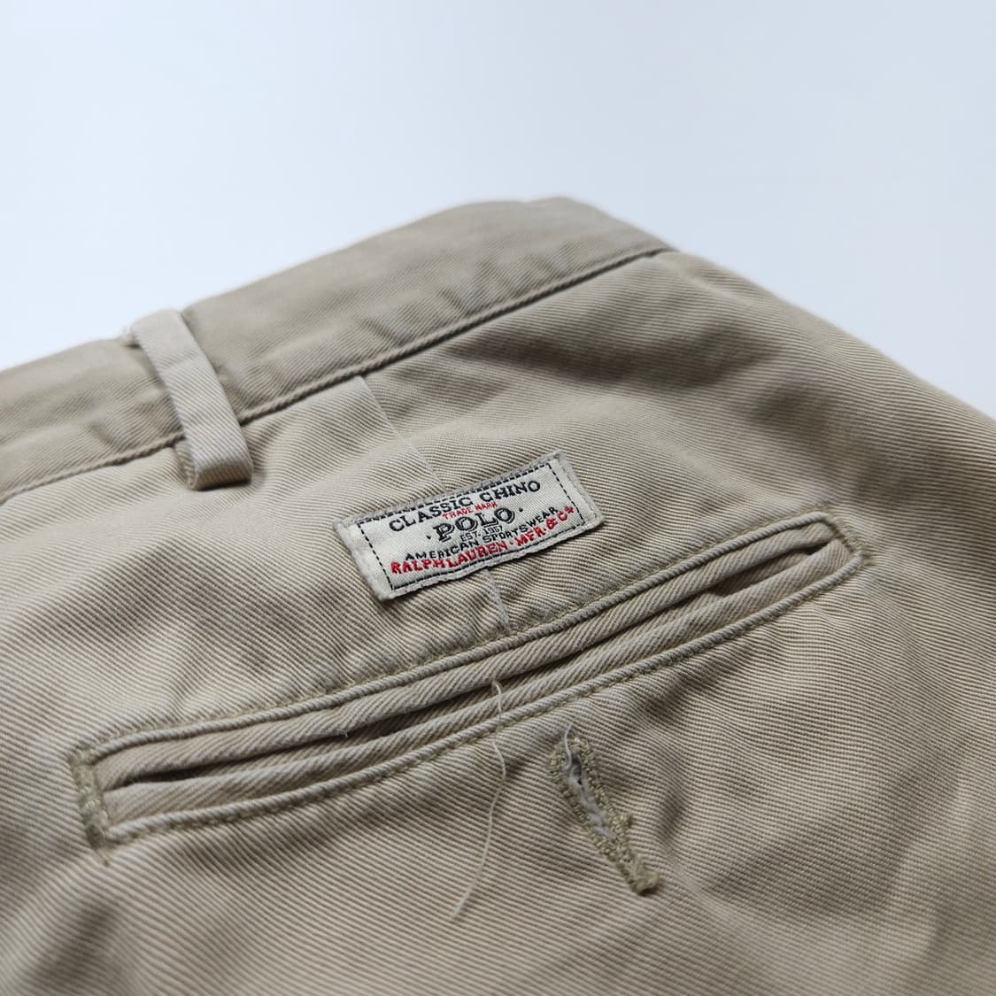 폴로 랄프로렌 아메카지 와이드핏 치노 팬츠 (XL) 상품이미지3