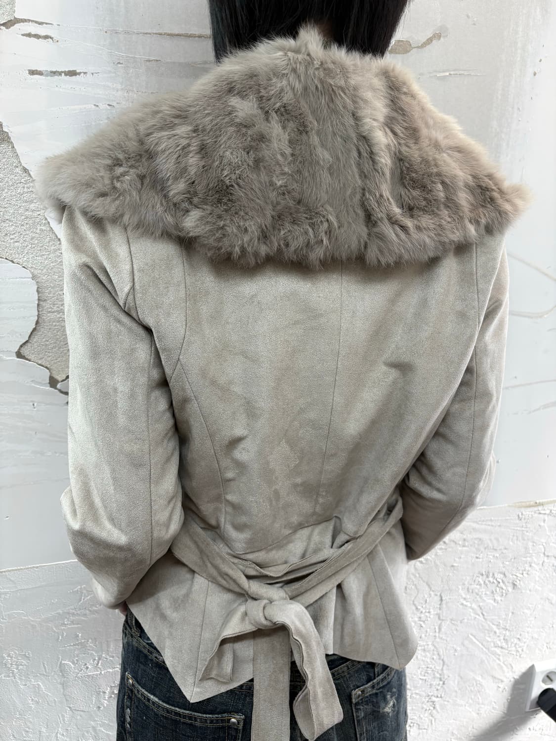 suede fur jacket 상품이미지4