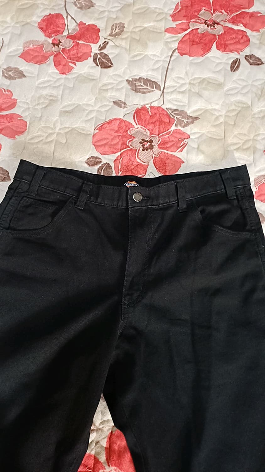 디키즈 블랙팬츠 실측34인치 기장100 상품이미지5