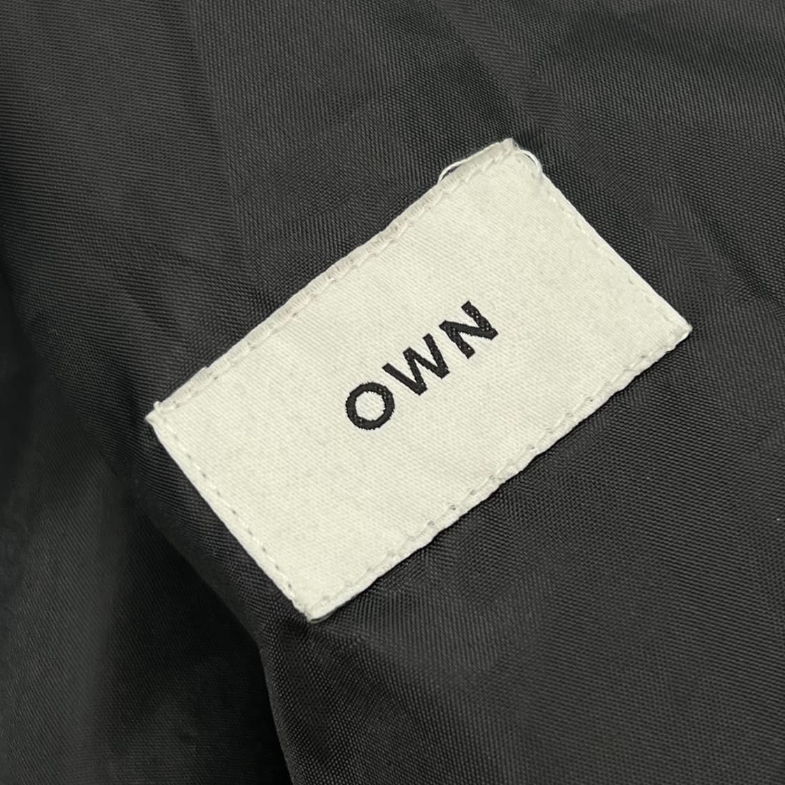 own 스티치 블랙 글로시자켓 r3163 상품이미지6