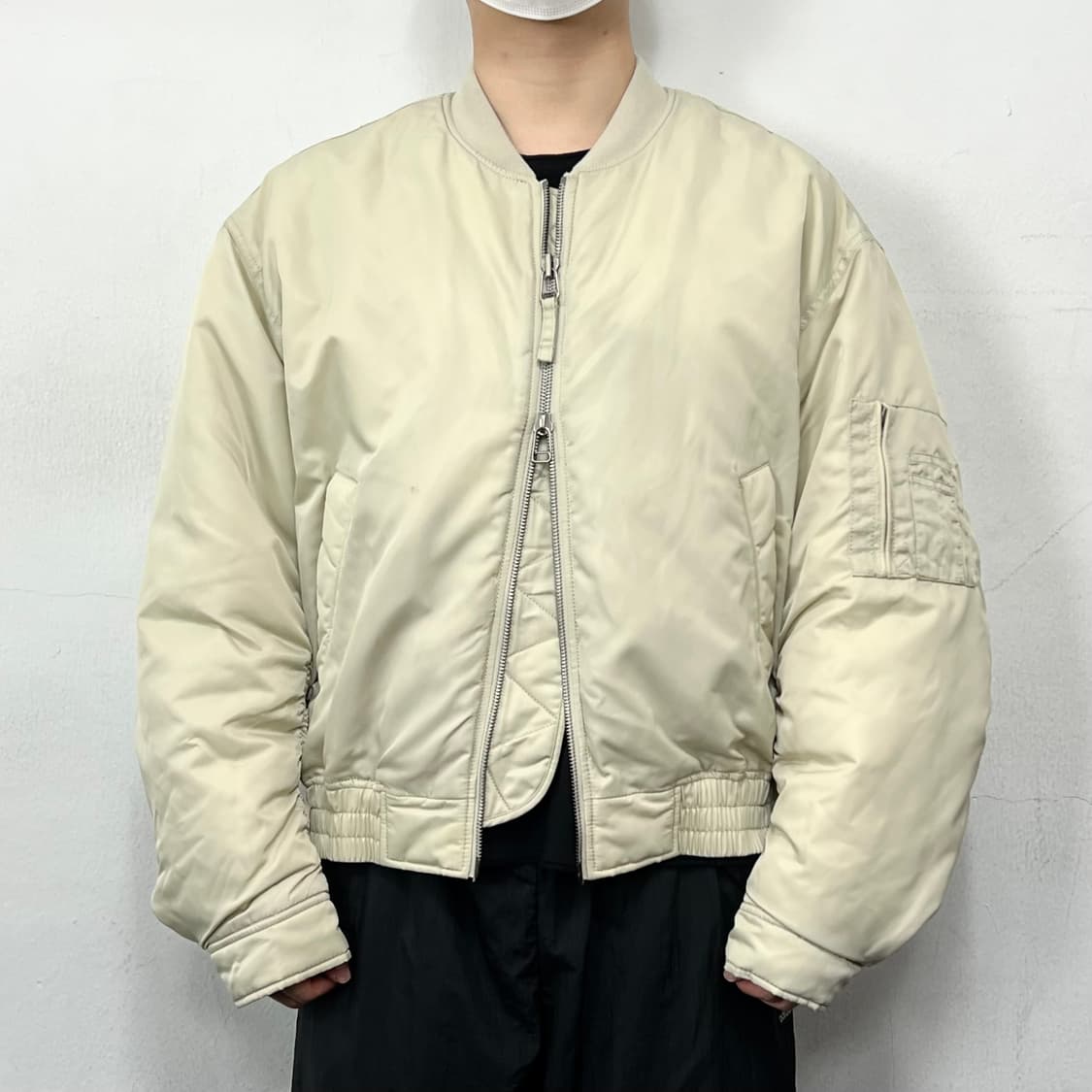 Coor 쿠어 MA-1 봄버 블루종 자켓 상품이미지3
