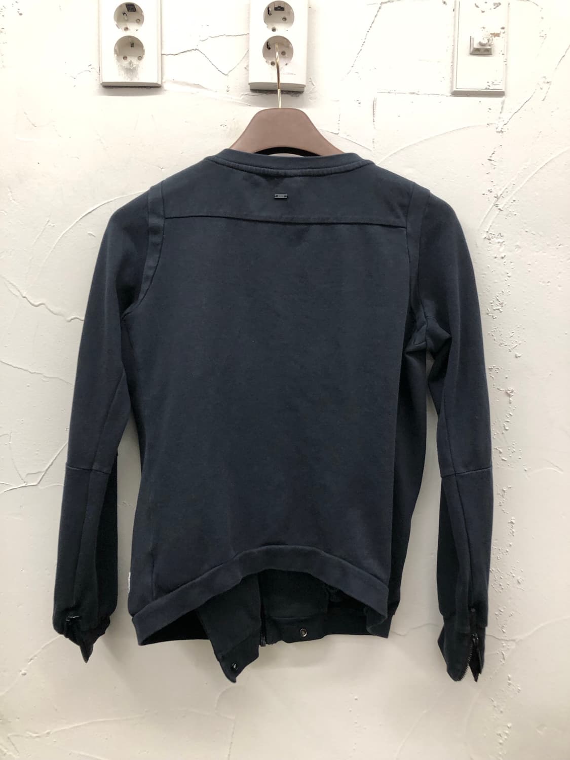 지스타로우 사선 지퍼 코튼 집업 상품이미지3