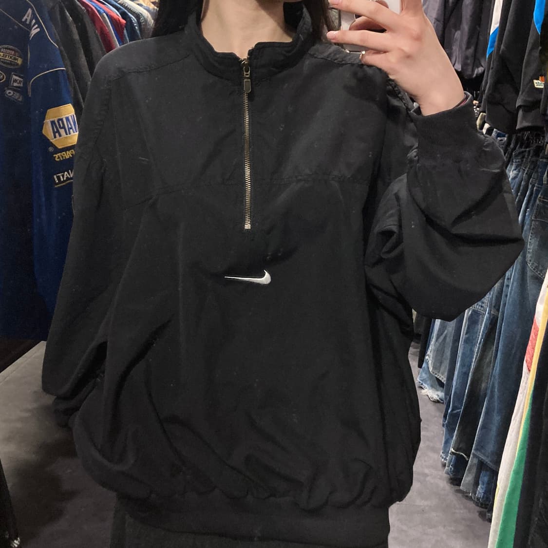 [IM] 나이키 아노락 웜업 블랙 상품이미지4
