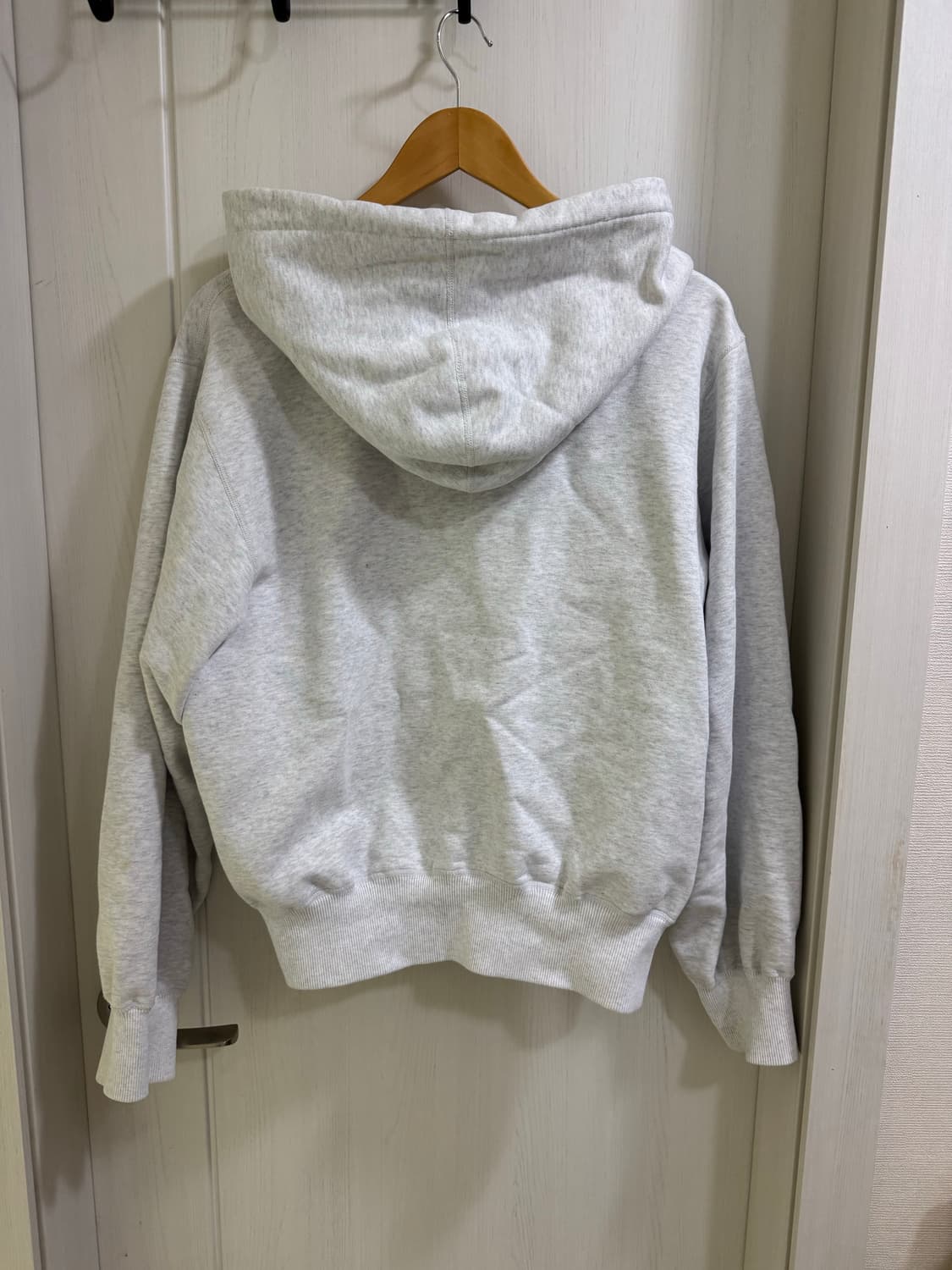 Freckle 베이직 로고 후디 멜란지 상품이미지8