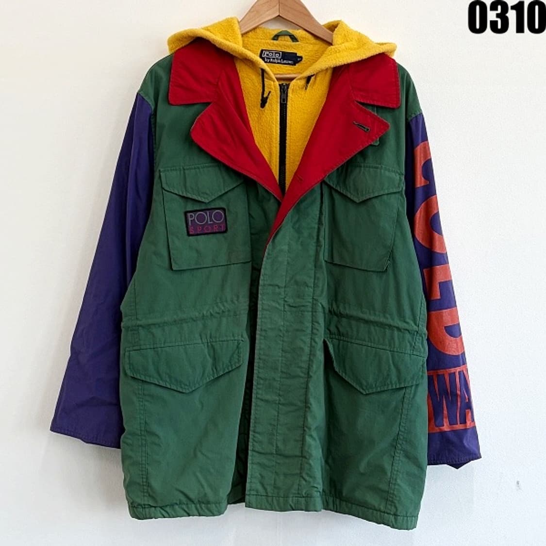 폴로 스포츠 멀티컬러 필드 자켓 L 0310 상품이미지1