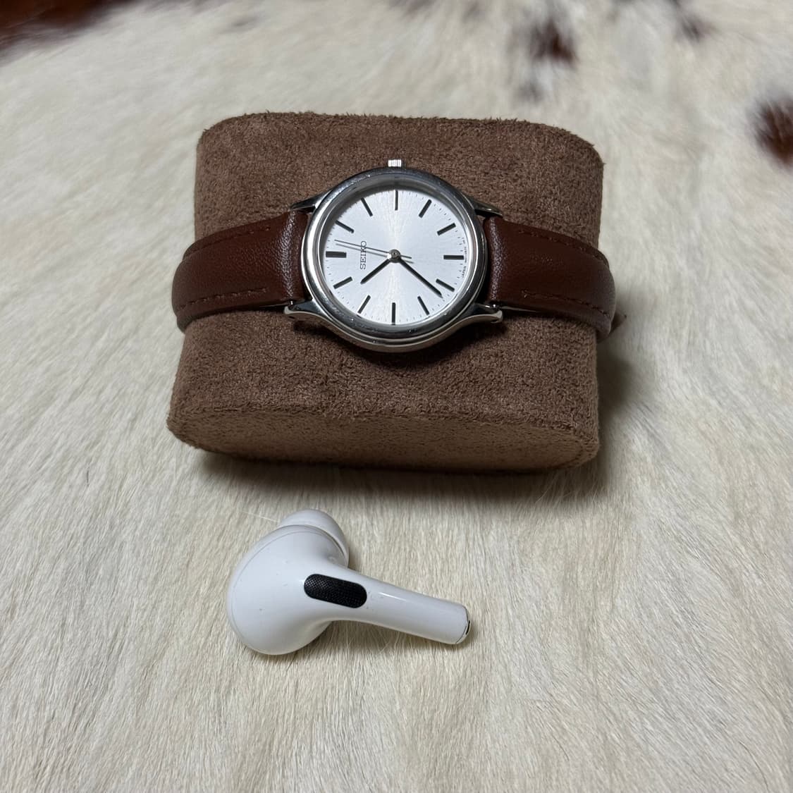 세이코 여성 빈티지 쿼츠 손목시계 판매합니다. 상품이미지2