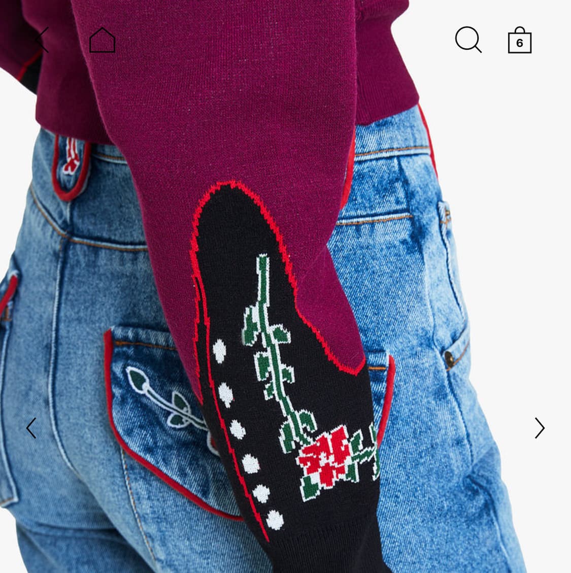 Molly goddard Natasha sweater 상품이미지6