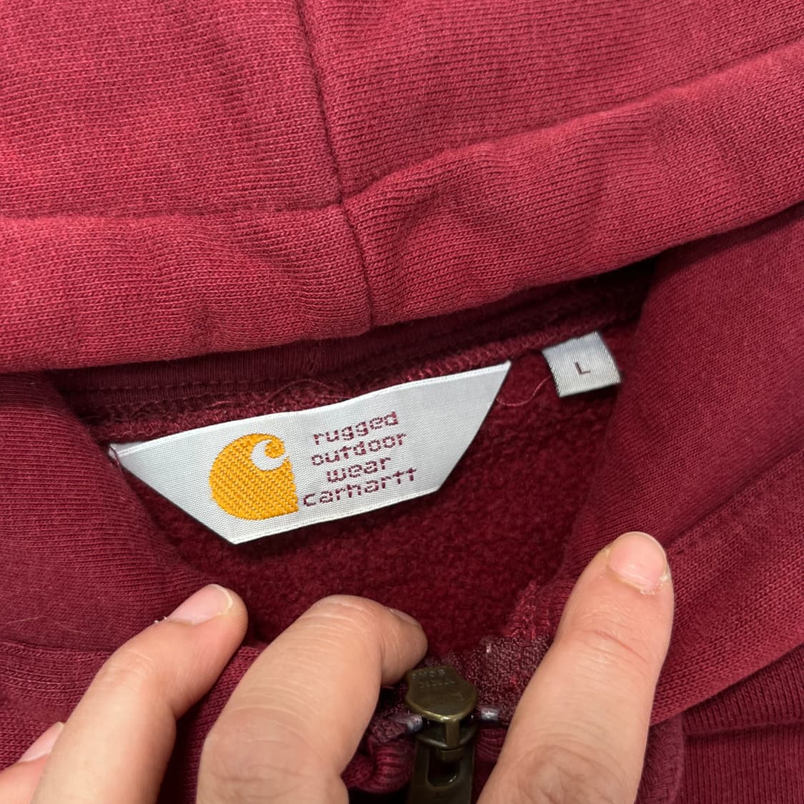 100 칼하트 WIP 후드집업 상품이미지3