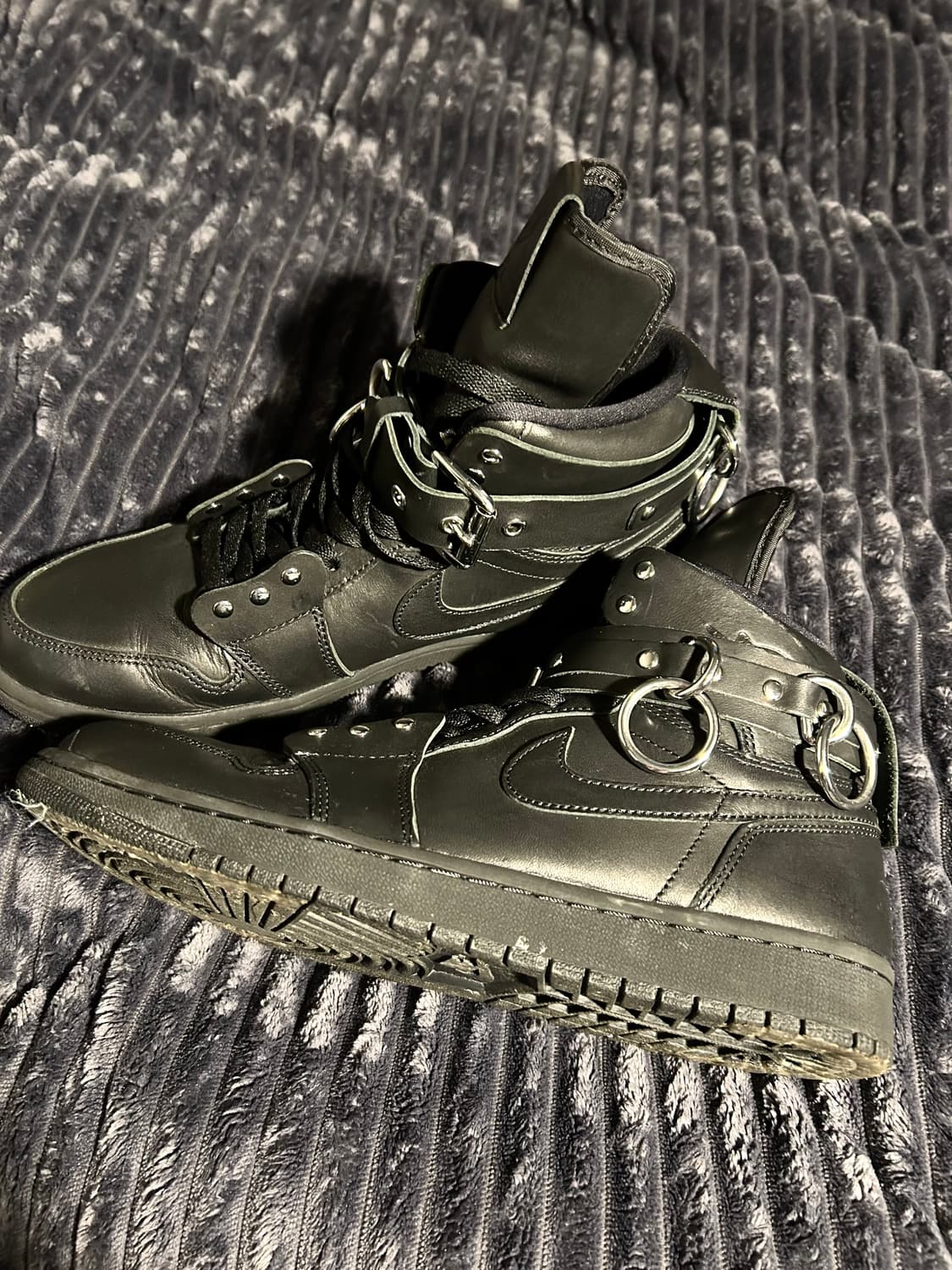 꼼데가르송 옴므플러스 조던1 벨트 하이탑 상품이미지3