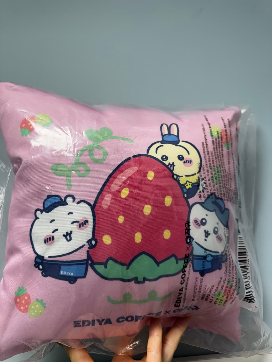 치이카와 먼작귀 이디야 콜라보 쿠션 새상품 굿즈 하치와레 우사기 상품이미지3