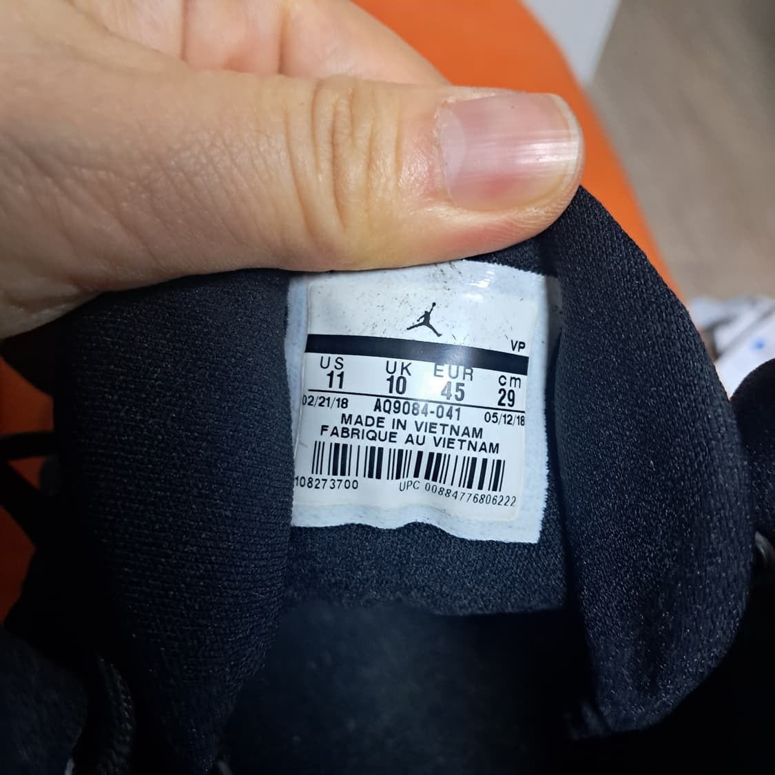 조던 농구화 스니커즈 블랙 285~290mm 상품이미지4