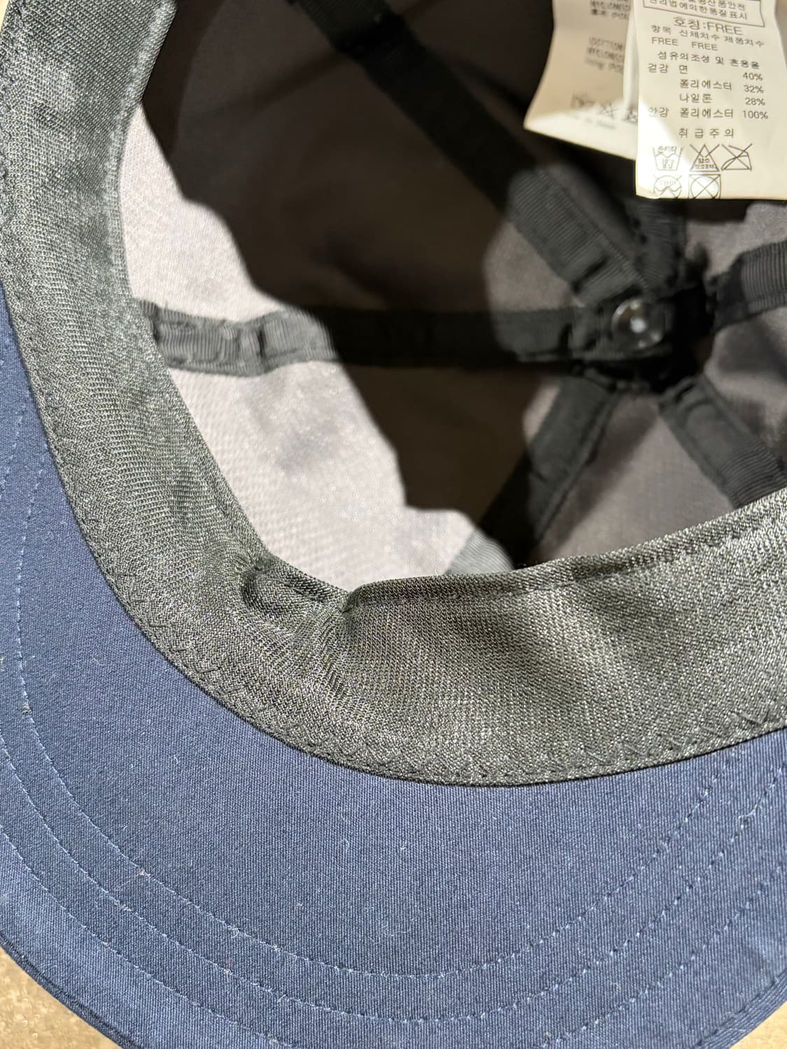 앤드원더 print CORDURA dry chino cap 상품이미지7