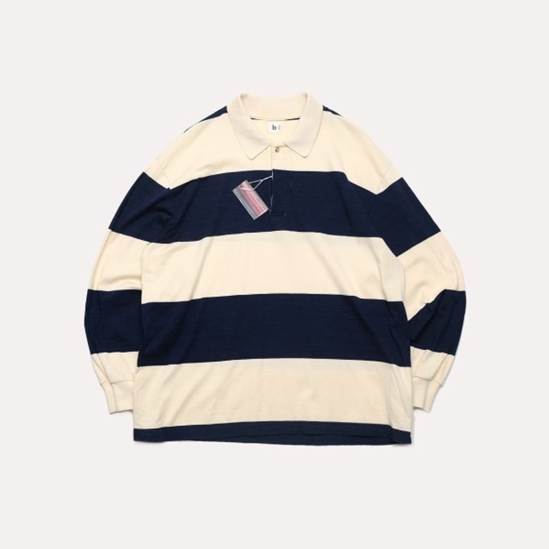 24ss wide border rugby shirt  상품이미지1
