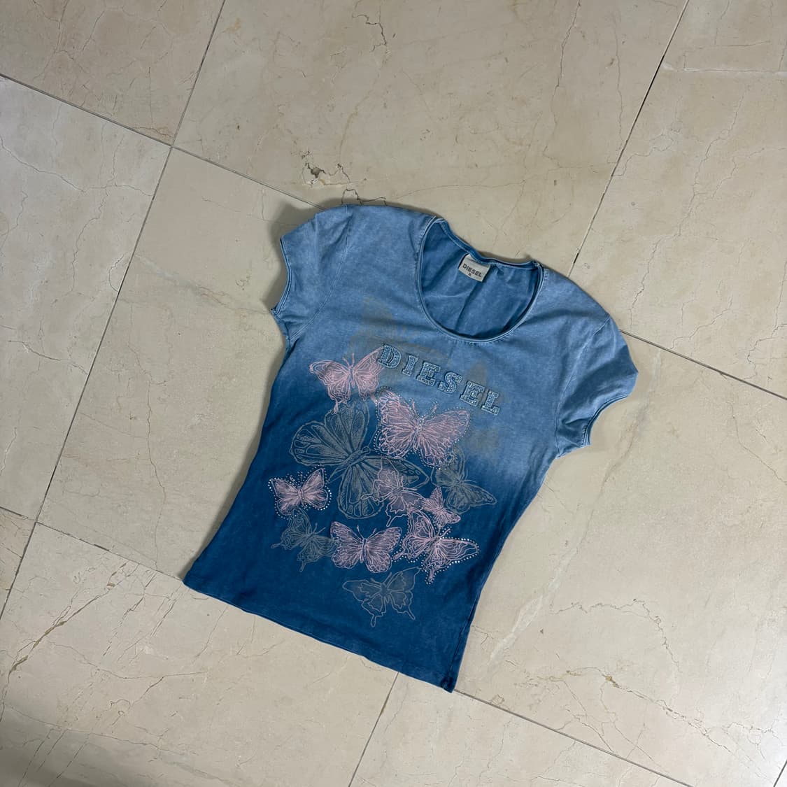 Diesel Butterfly Gradient Tee 상품이미지6