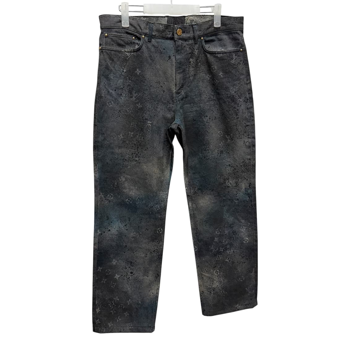 루이비통 레귤러 핏 스프레이 모노그램 청바지 ( 34 ) 상품이미지2