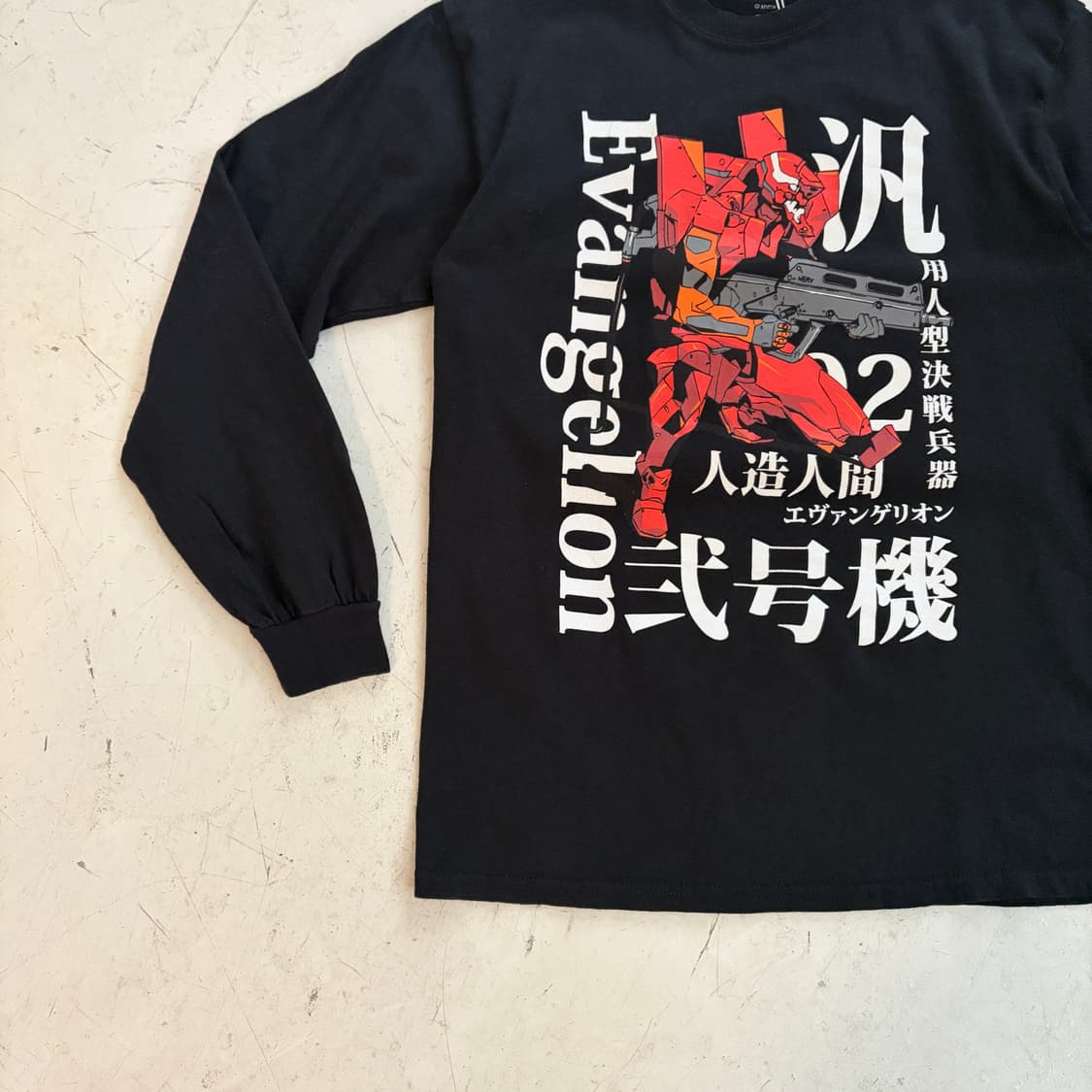 신세기 에반게리온 2호기 오피셜 롱슬리브 M 상품이미지3