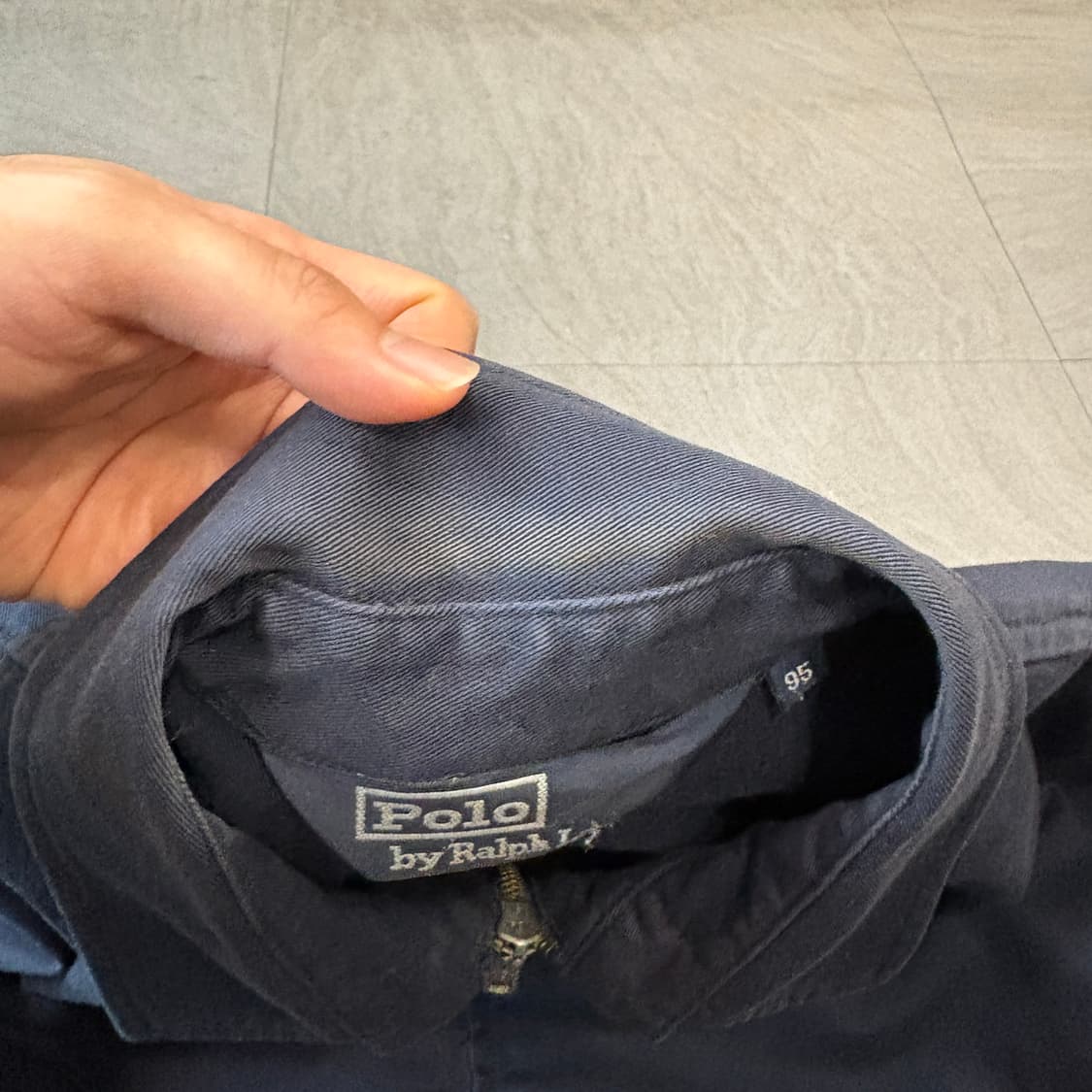 폴로 정품 네이비 스윙톱 자켓 상품이미지5