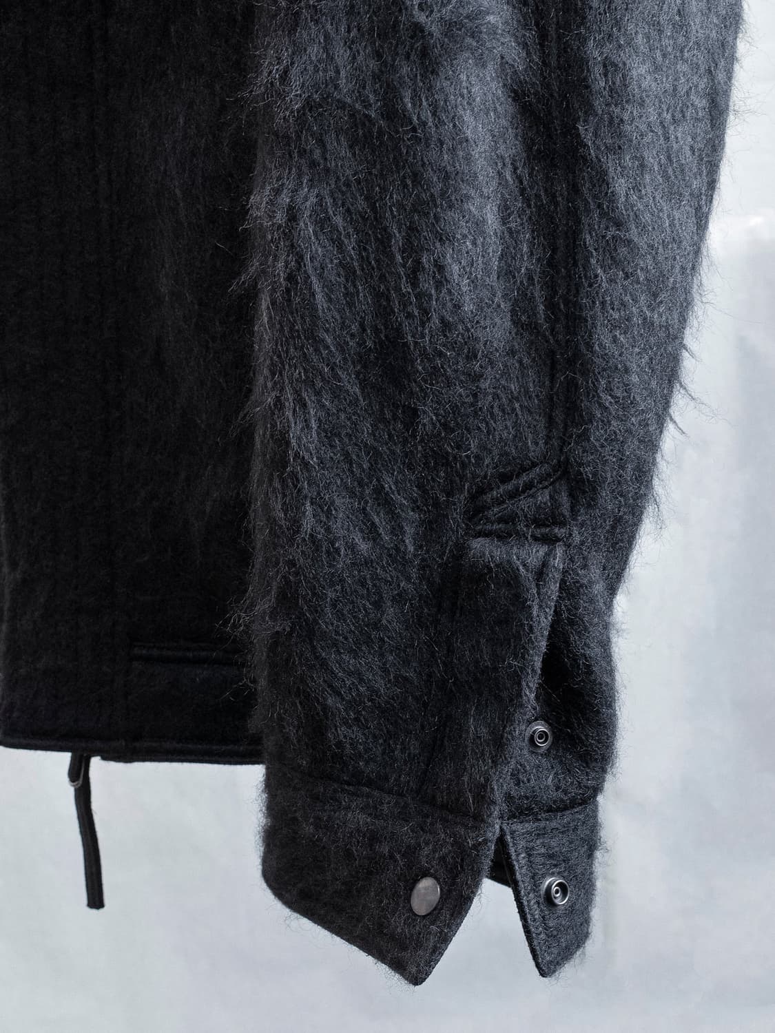 [M] Blackmerle Mohair Jacket / Black 상품이미지8