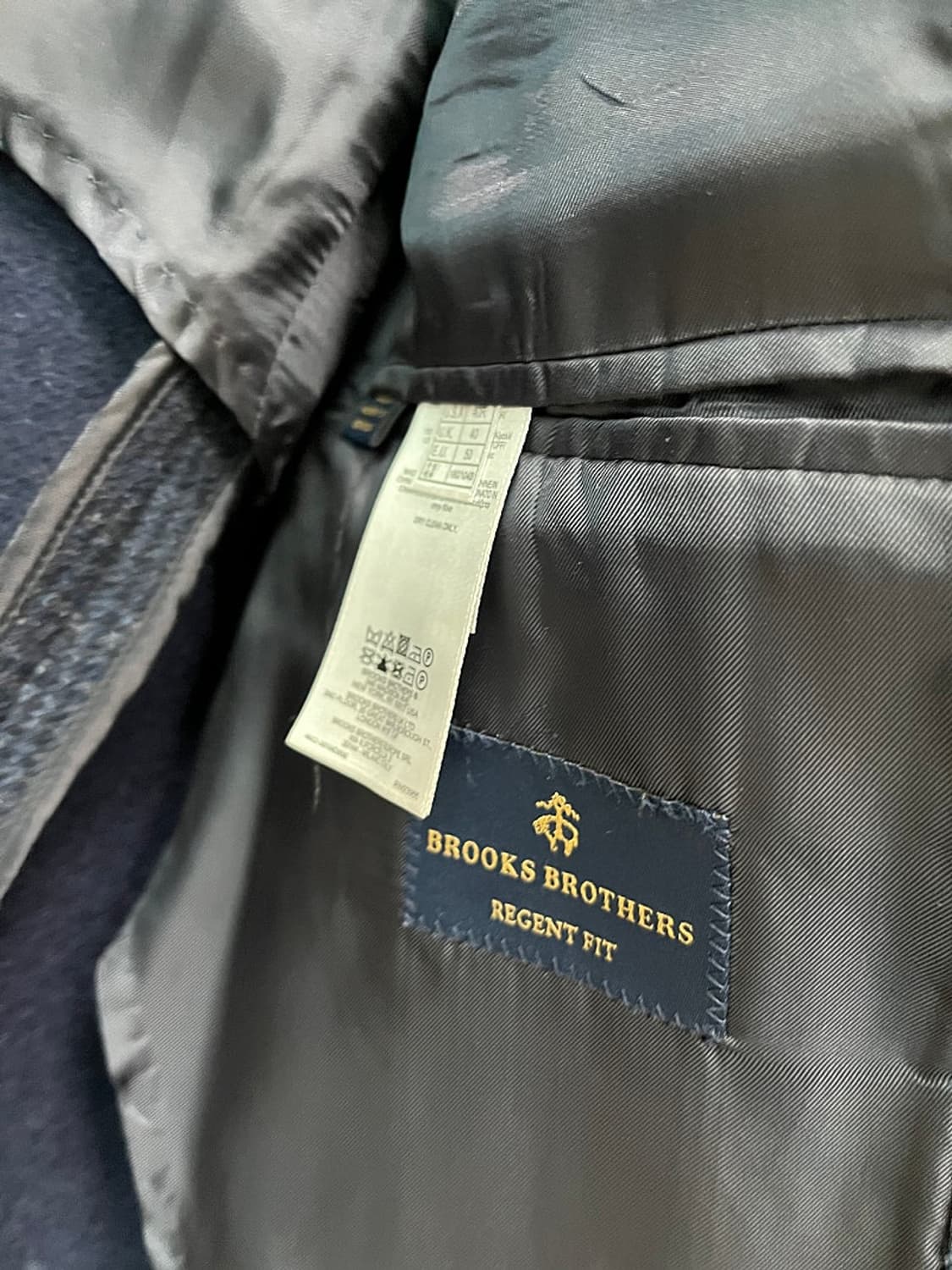 105) 브룩스브라더스 네이비 니트코트  상품이미지8