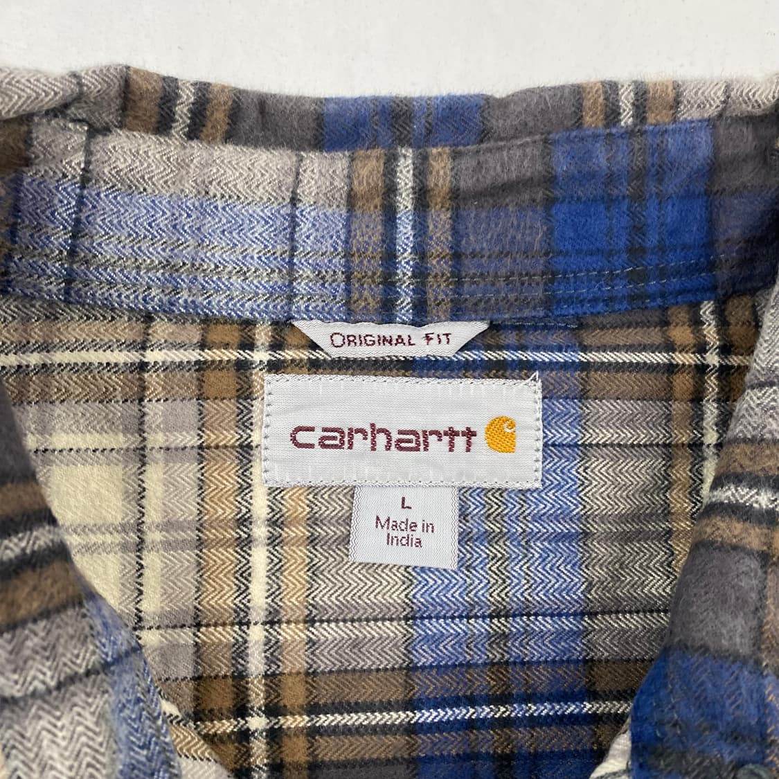 칼하트 OG 포켓 체크 워크 셔츠 (100) 상품이미지6