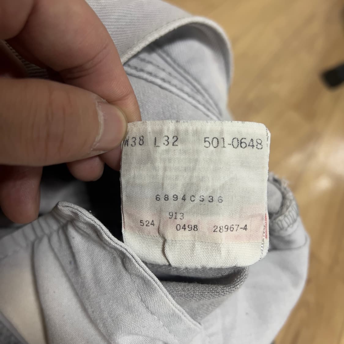 90s USA Levis 리바이스 501 데님팬츠 상품이미지8