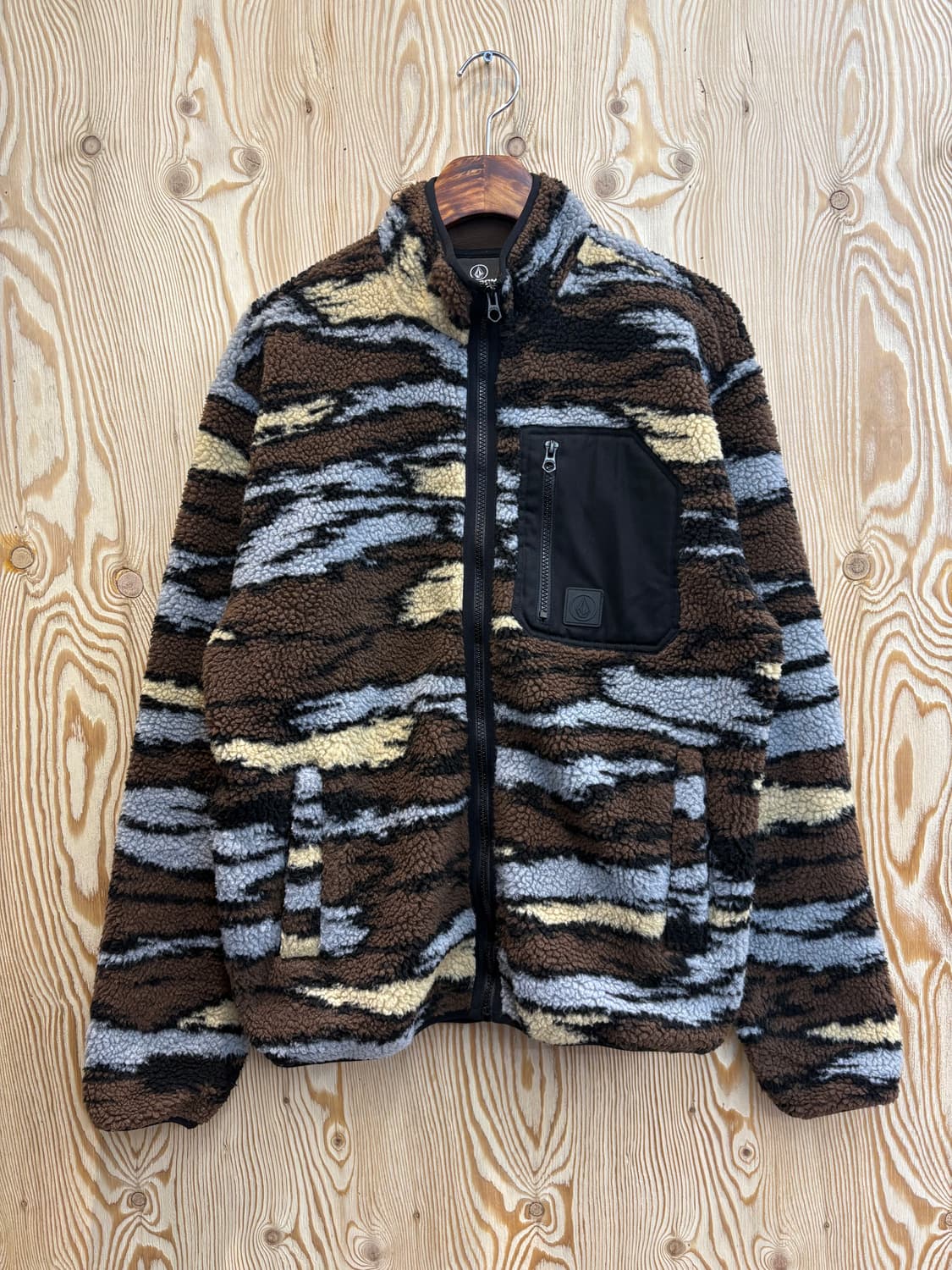 볼컴 플리스 집업 상품이미지1