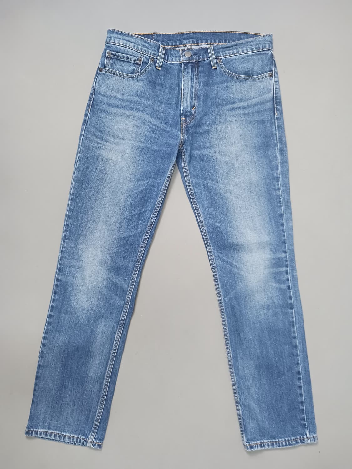 [33] 리바이스 511 중청 빈티지 워싱 슬림진 청바지 상품이미지1