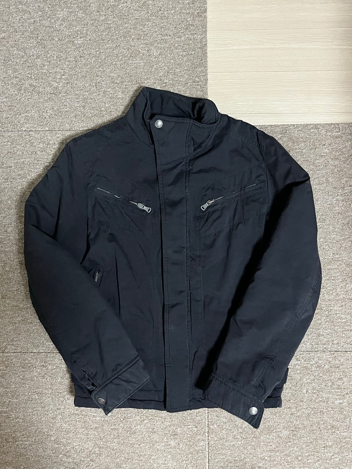 (M) CKJ Diagnoal Line Jacket 상품이미지1