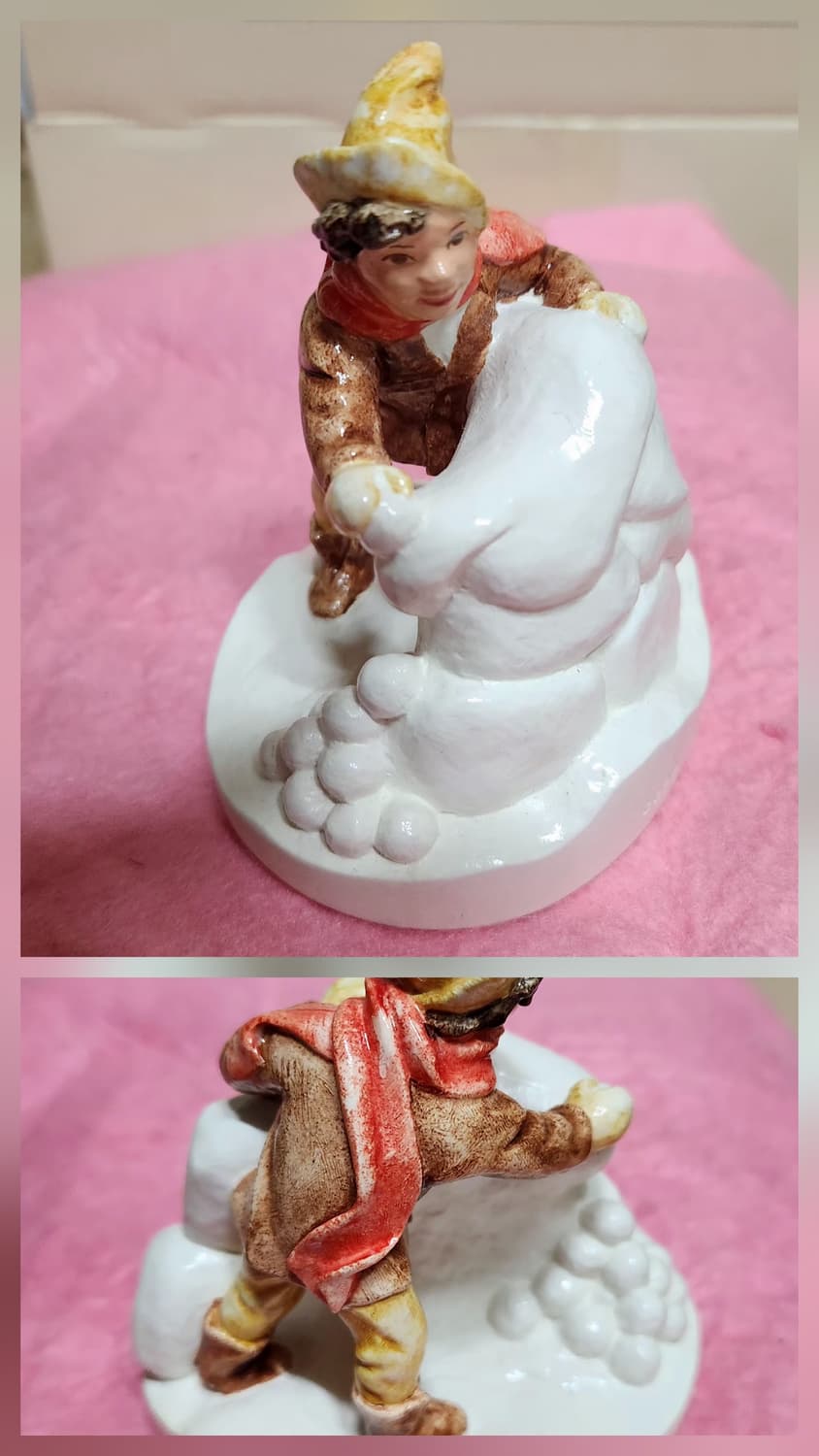 빈티지 핸드메이드 피겨린 인형 4점일괄 상품이미지5