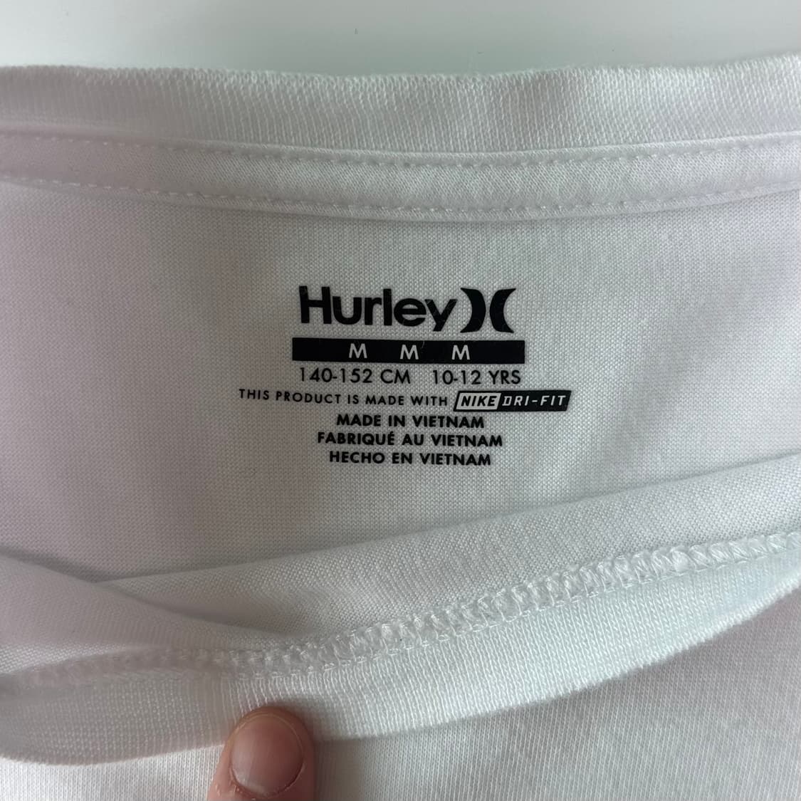 헐리(Hurley) x 나이키 드라이핏(Dri-FIT) 테크 로고 티셔츠 상품이미지2