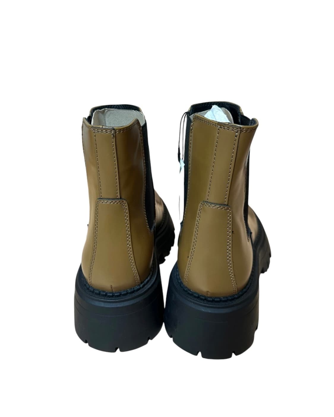 자라 빈티지브라운 청키 플랫폼부츠 44size 새상품 상품이미지4