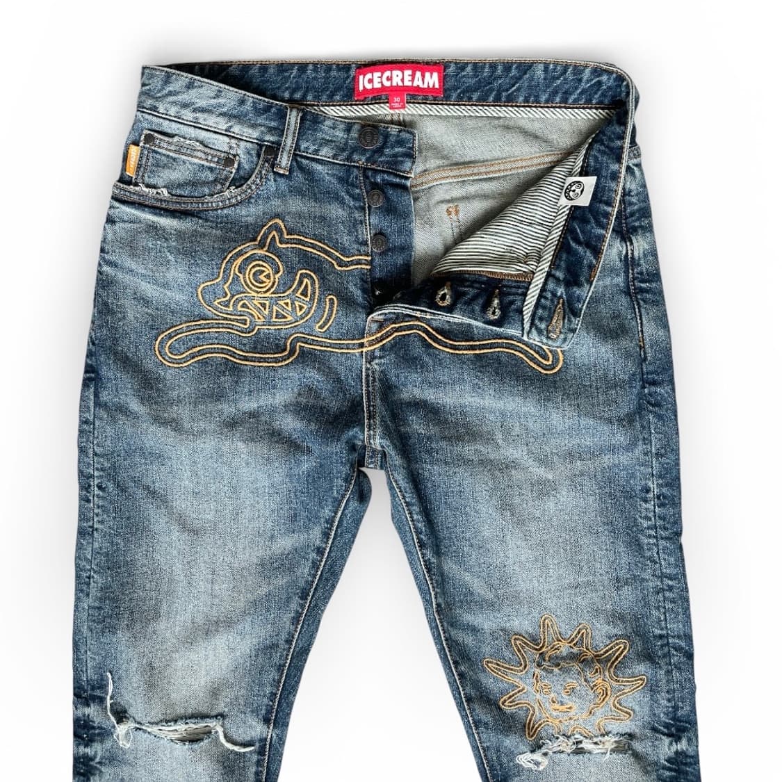 BBC 빌리네어보이즈클럽 Ice cream 개바지 데님 30 상품이미지4