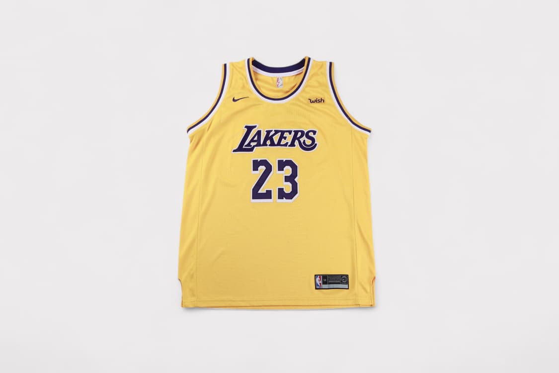 [XL] 나이키 NBA LA레이커스 르브론 제임스 스윙맨 져지 상품이미지1