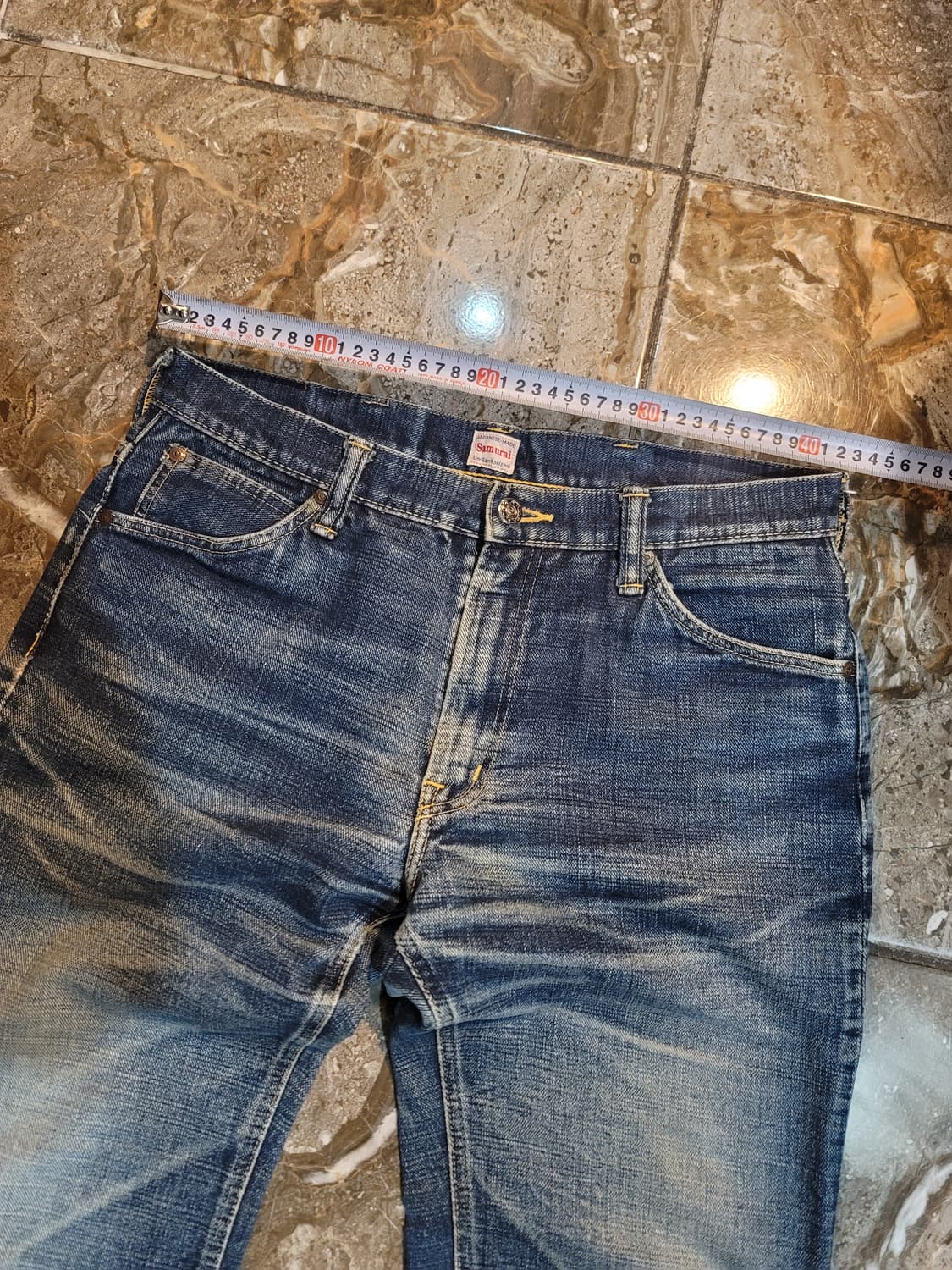 사무라이진 멋진 하드워싱 부츠컷 (헤비온즈) 상품이미지5