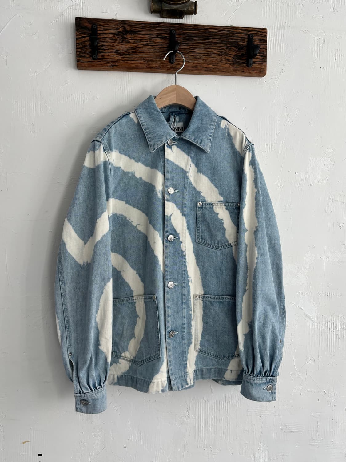GANNI 가니 연청 데님 자켓  상품이미지2