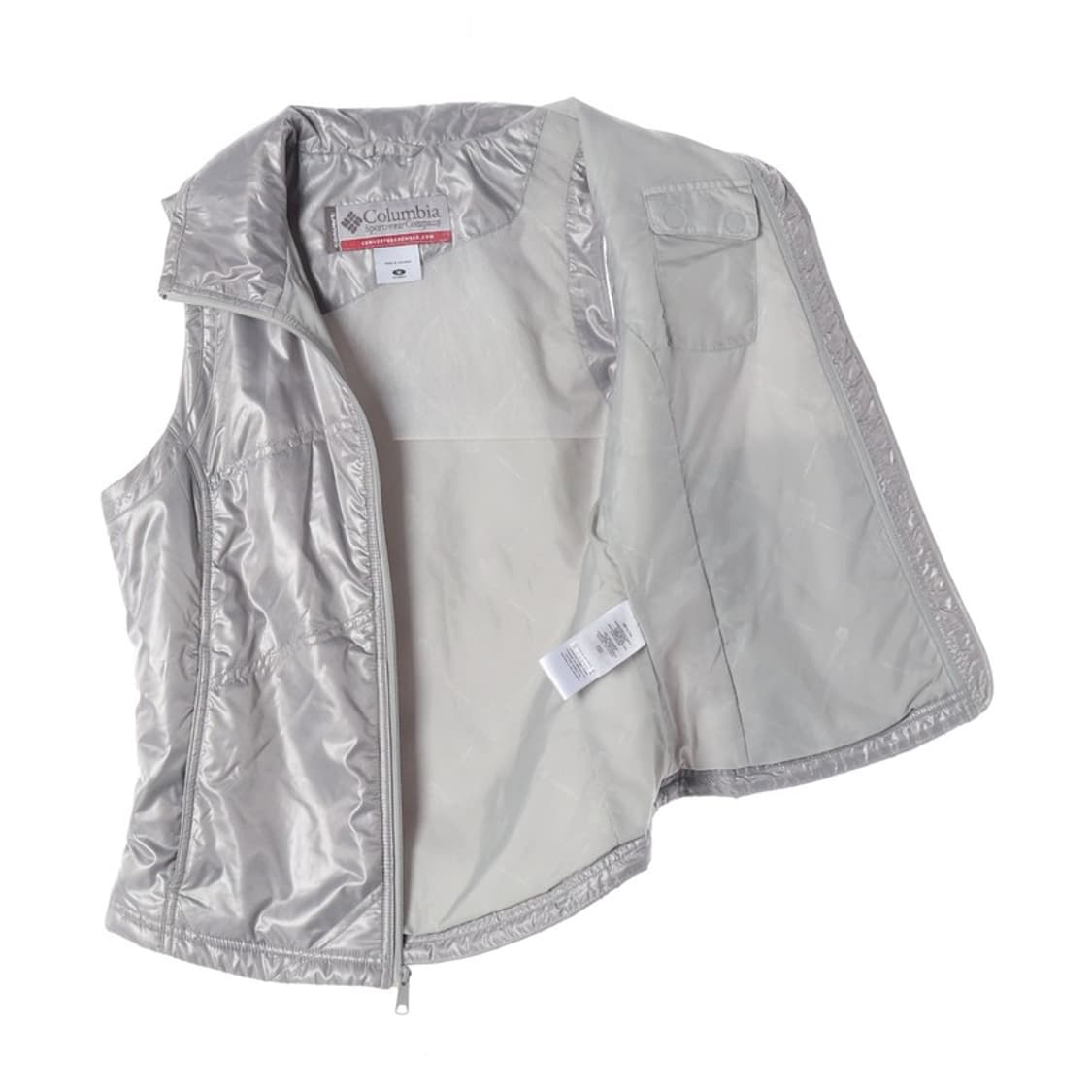 컬럼비아 컨버트 실버 테크니컬 빈티지 패딩 베스트 M 상품이미지2