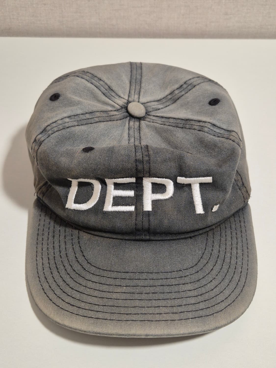 갤러리디파트먼트 에크루 DEPT 캡 (블랙워시드) 상품이미지3