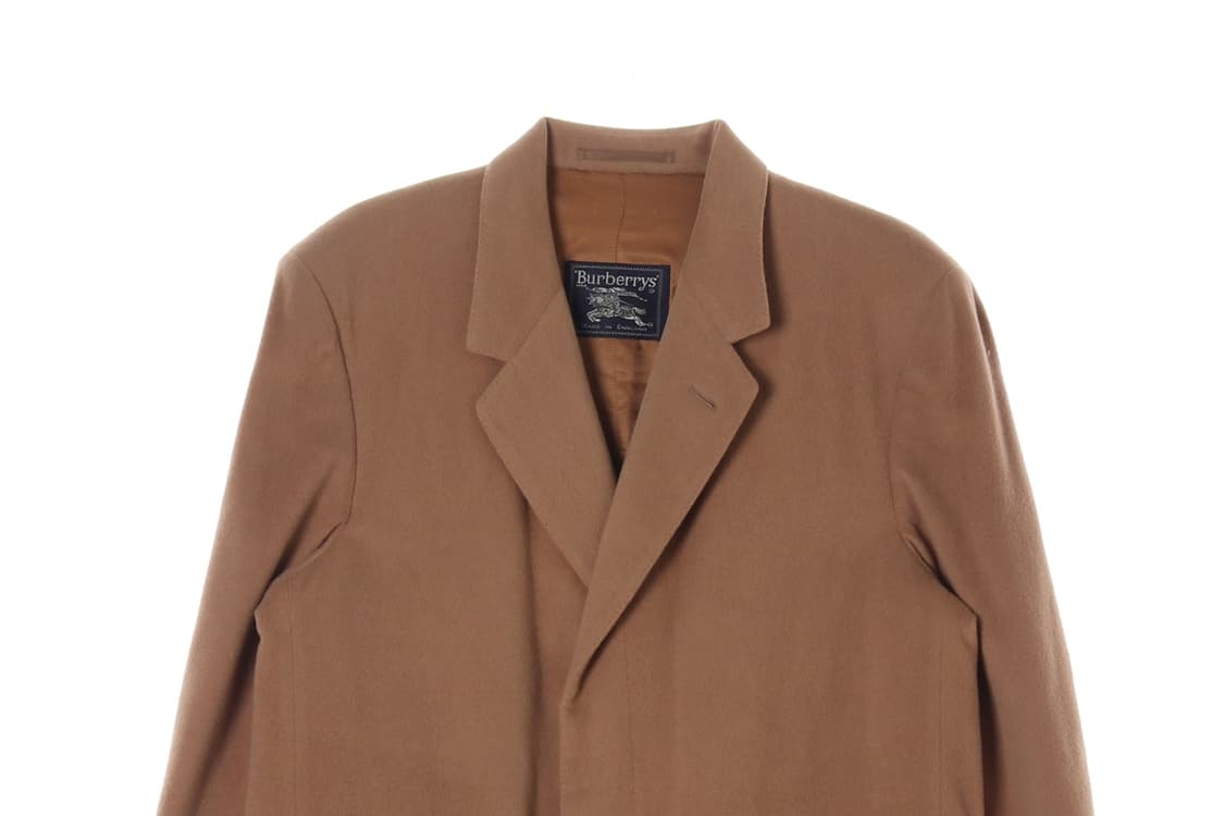 [L]버버리 카멜 울100% 롱 싱글브레스티드코트
 상품이미지2